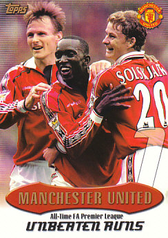 Manchester United Manchester United 2003 Topps Premier Gold All/Time Record #AT17